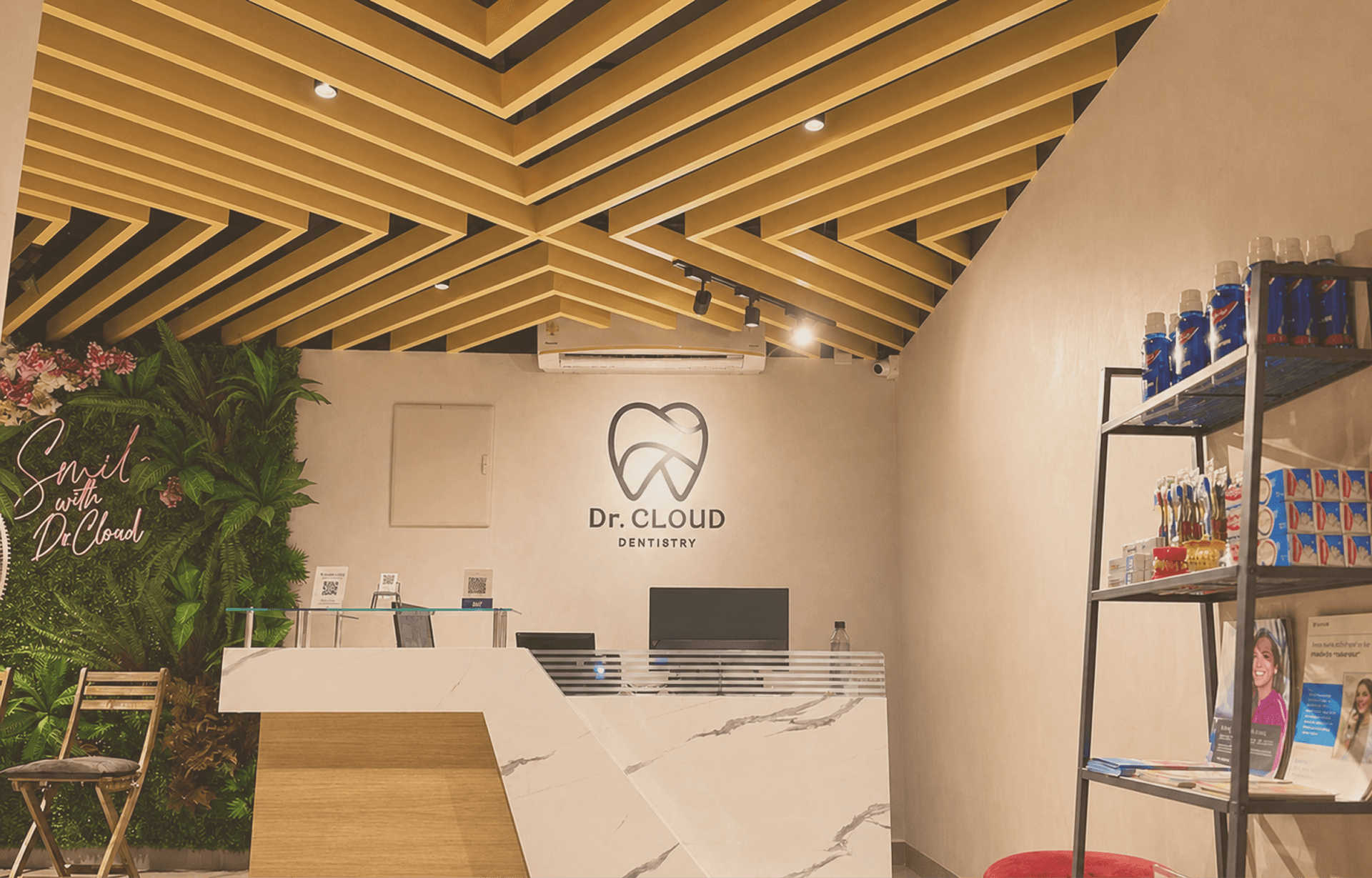 Clinic interior backdrop