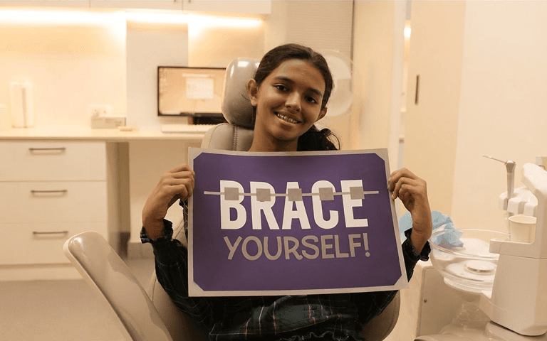 Metal & Ceramic Braces treatment